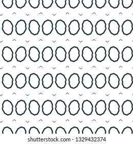 Seamless geometric ornamental vector pattern