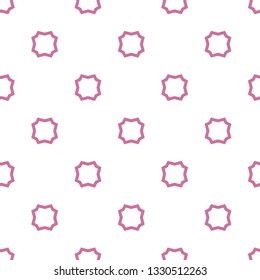 Seamless geometric ornamental vector pattern