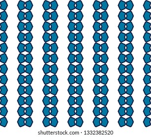 Seamless geometric ornamental vector pattern