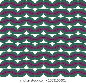 Seamless geometric ornamental vector pattern