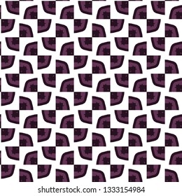 Seamless geometric ornamental vector pattern