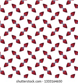 Seamless geometric ornamental vector pattern