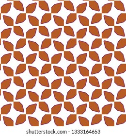 Seamless geometric ornamental vector pattern