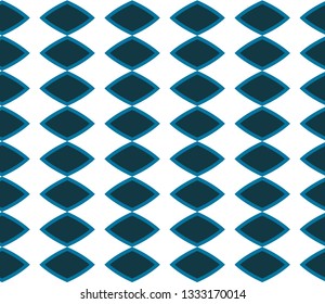 Seamless geometric ornamental vector pattern
