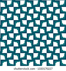 Seamless geometric ornamental vector pattern