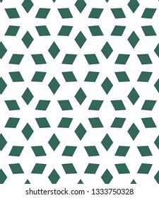 Seamless geometric ornamental vector pattern