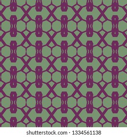 Seamless geometric ornamental vector pattern