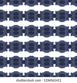 Seamless geometric ornamental vector pattern