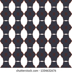 Seamless geometric ornamental vector pattern