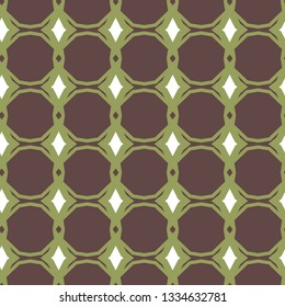 Seamless geometric ornamental vector pattern