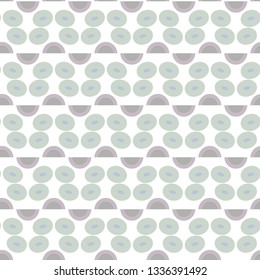 Seamless geometric ornamental vector pattern