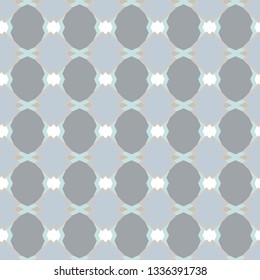 Seamless geometric ornamental vector pattern