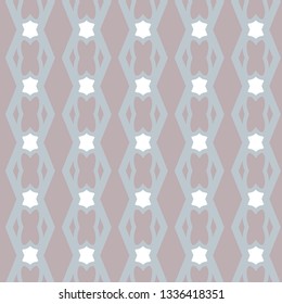Seamless geometric ornamental vector pattern