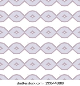 Seamless geometric ornamental vector pattern