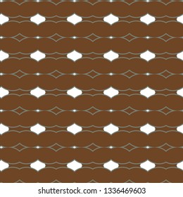 Seamless geometric ornamental vector pattern