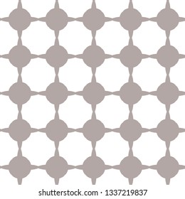 Seamless geometric ornamental vector pattern