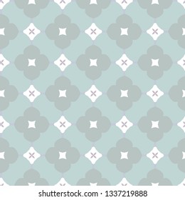 Seamless geometric ornamental vector pattern