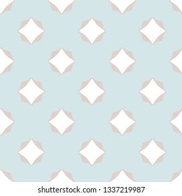 Seamless geometric ornamental vector pattern