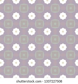 Seamless geometric ornamental vector pattern