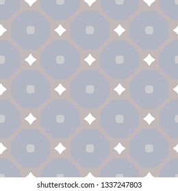 Seamless geometric ornamental vector pattern