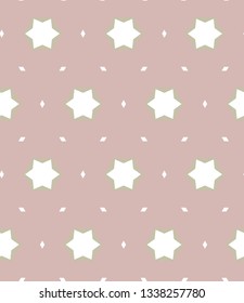 Seamless geometric ornamental vector pattern