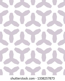 Seamless geometric ornamental vector pattern