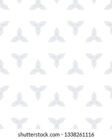 Seamless geometric ornamental vector pattern