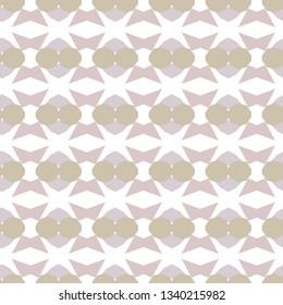 Seamless geometric ornamental vector pattern