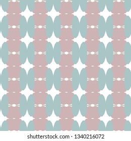 Seamless geometric ornamental vector pattern