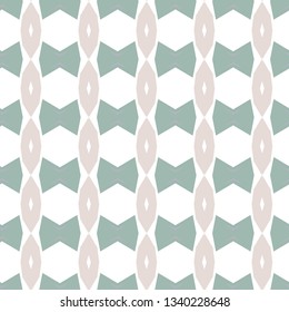 Seamless geometric ornamental vector pattern