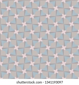 Seamless geometric ornamental vector pattern
