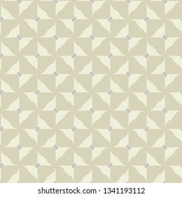 Seamless geometric ornamental vector pattern