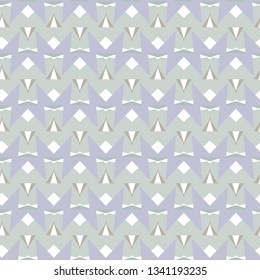 Seamless geometric ornamental vector pattern