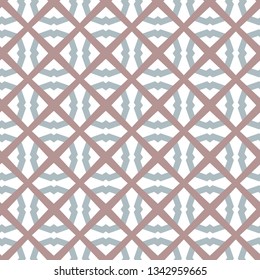 Seamless geometric ornamental vector pattern