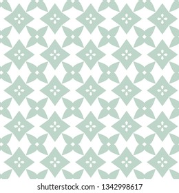 Seamless geometric ornamental vector pattern