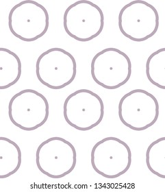 Seamless geometric ornamental vector pattern