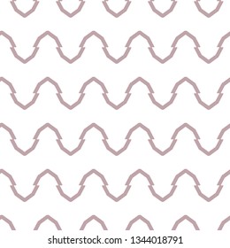 Seamless geometric ornamental vector pattern