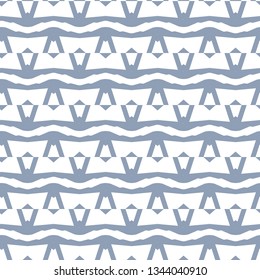 Seamless geometric ornamental vector pattern