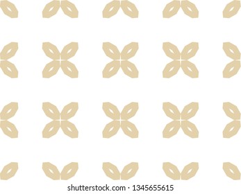 Seamless geometric ornamental vector pattern