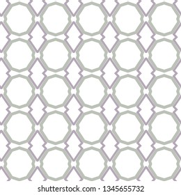 Seamless geometric ornamental vector pattern