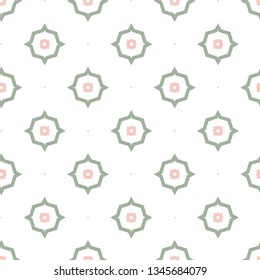 Seamless geometric ornamental vector pattern