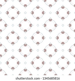 Seamless geometric ornamental vector pattern