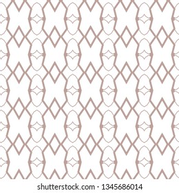 Seamless geometric ornamental vector pattern