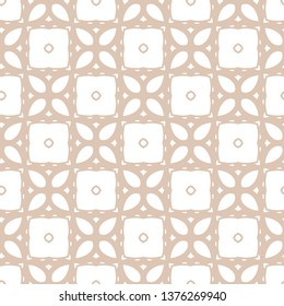 Seamless geometric ornamental vector pattern