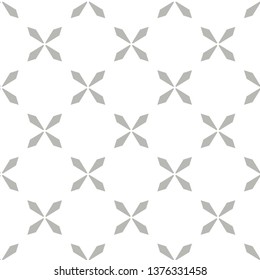 Seamless geometric ornamental vector pattern