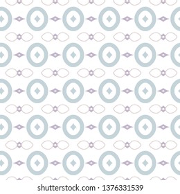Seamless geometric ornamental vector pattern