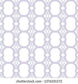 Seamless geometric ornamental vector pattern