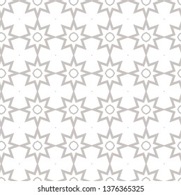 Seamless geometric ornamental vector pattern