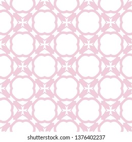 Seamless geometric ornamental vector pattern