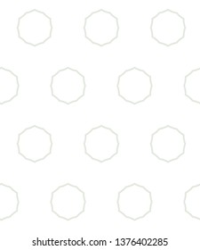 Seamless geometric ornamental vector pattern